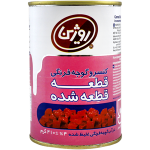 کنسرو گوجه فرنگی خرد شده روژین