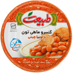 کنسرو ماهی تون با لوبیا چیتی طبیعت