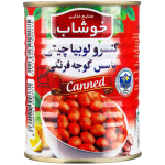 کنسرو لوبیا چیتی با سس گوجه فرنگی خوشاب