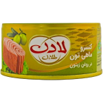 کنسرو ماهی تون در روغن زیتون لادن طلایی