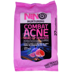 دستمال مرطوب پاک کننده آرایش Combat Acne نینو