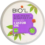 پد لاک پاک کن Caster Oil فاقد استون بیول