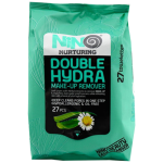 دستمال مرطوب پاک کننده آرایش Double Hydra نینو