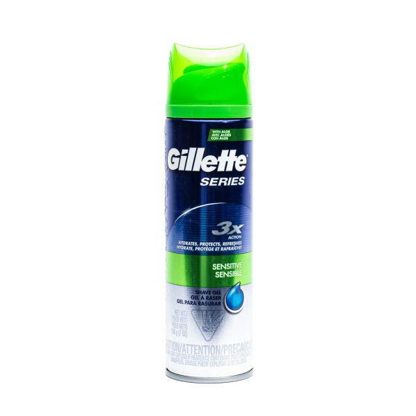 GILLETTE ژیلت ژل اصلاح ۳x با حجم ۲۰۰ میلی لیتر