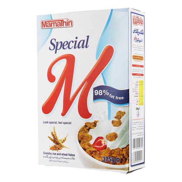 کرن فلکس گندمی اسپشیال ام 375 گرمی ماماتین