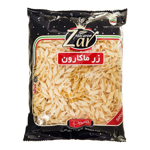 ماکارونی فرمی متزه پنه 500 گرمی زر‌ماکارون
