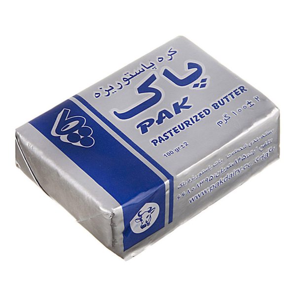 کره پاستوریزه 84 درصد چربی 100 گرمی پاک