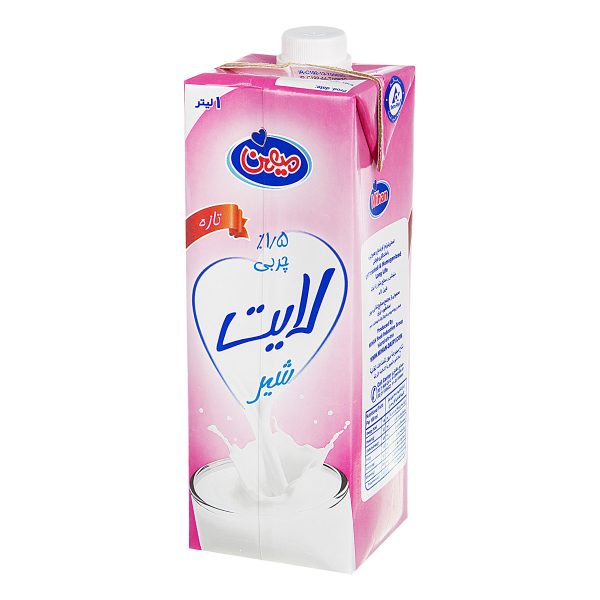 شیر فرادما کم چرب 1 لیتری میهن
