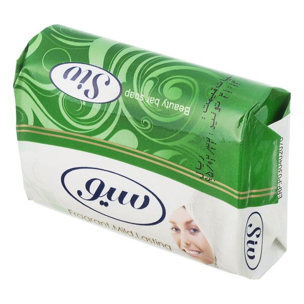 صابون دستشویی سبز طرح چهره 90 گرمی سیو