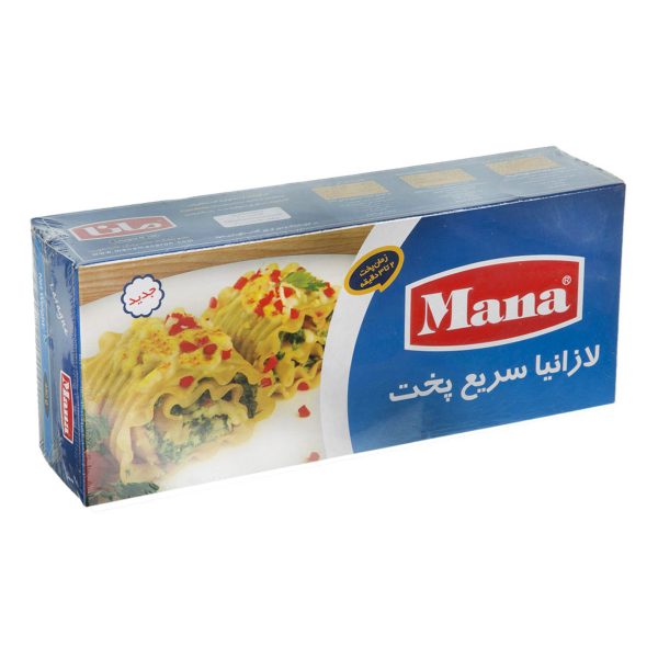 لازانیا سریع پخت 450 گرمی مانا