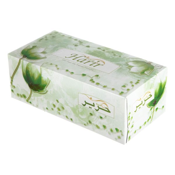 دستمال کاغذی کاشی دو لایه 150 برگ حریر