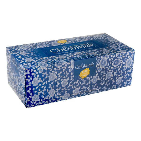 دستمال کاغذی گل چینی دو لایه 150 برگ چشمک