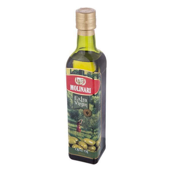 روغن زیتون بکر 500 میلی‌لیتری مولیناری