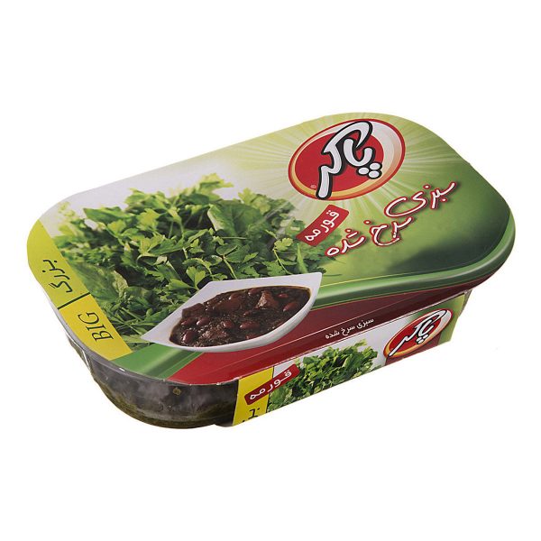 سبزی قورمه سرخ ‌شده 450 گرمی پاکر