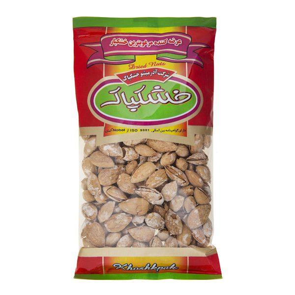 بادام درختی شور با پوست 300 گرمی خشکپاک