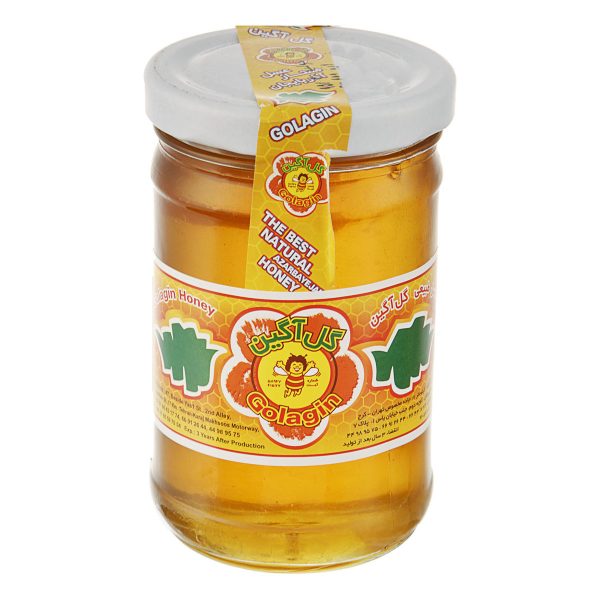 عسل بدون موم بلند 400 گرمی گل‌آگين