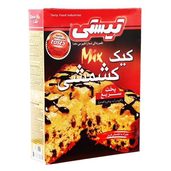 پودر کیک کشمشی 500 گرمی تِیستی