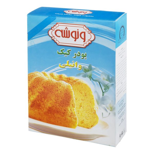 پودر کیک وانیلی 500 گرمی ونوشه