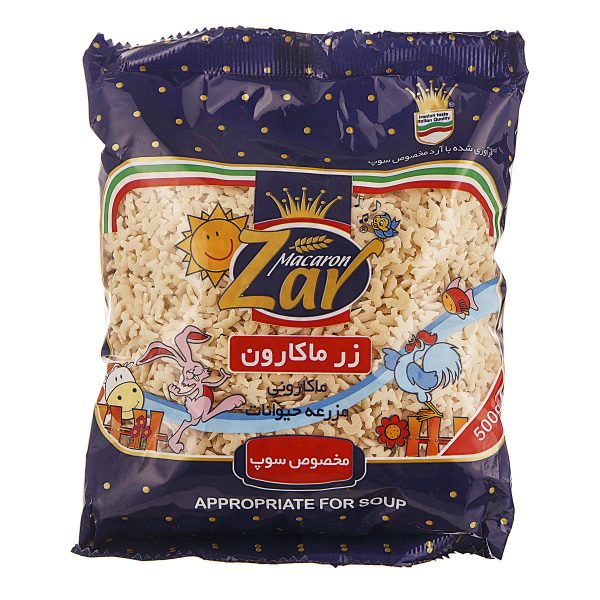 ماکارونی فرمی مزرعه حیوانات 500 گرمی زر‌ماکارون