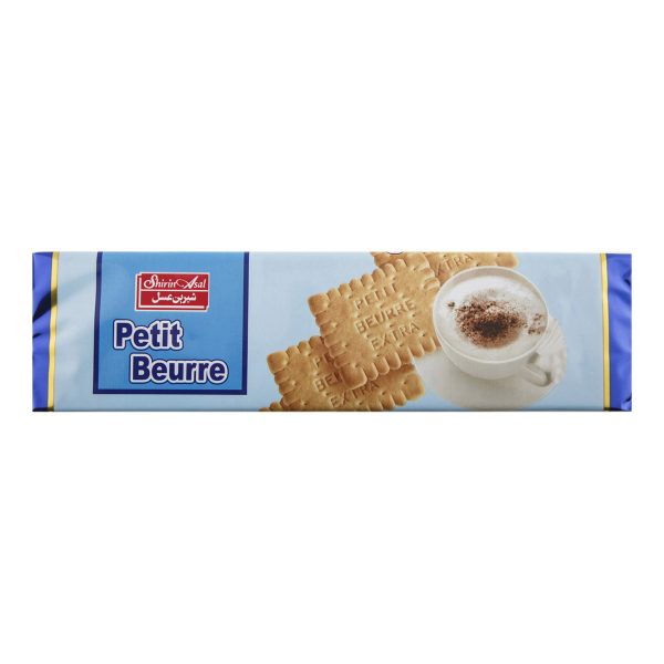 بیسکویت پتی بور شیر 125 گرمی شیرین‌عسل
