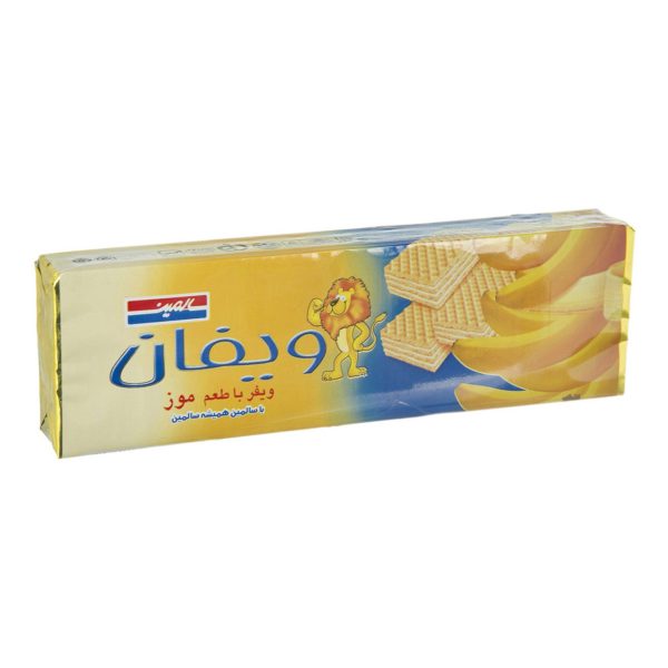 ویفر ویفان با طعم موز 60 گرمی سالمین
