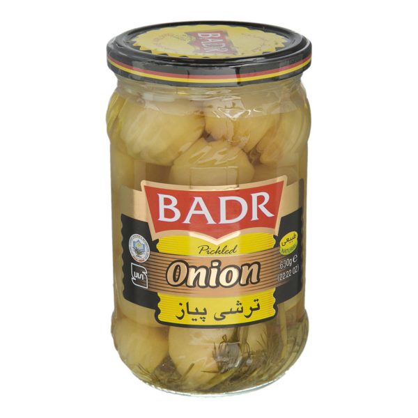 ترشی پیاز 630 گرمی بدر