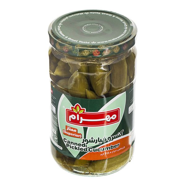 خیار‌شور ممتاز 680 گرمی مهرام