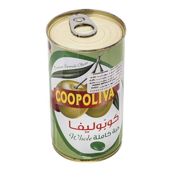 زیتون سبز اسپانیایی 350 گرمی کوپولیوا