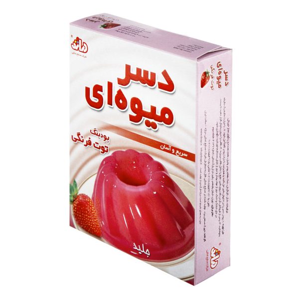 دسر توت ‌فرنگی 50 گرمی دراژه
