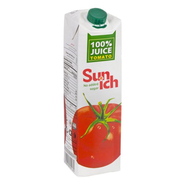 آب گوجه فرنگی 1 لیتری سن‌ایچ