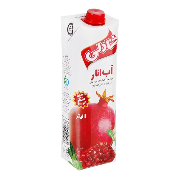 آبمیوه انار 1 لیتری شادلی