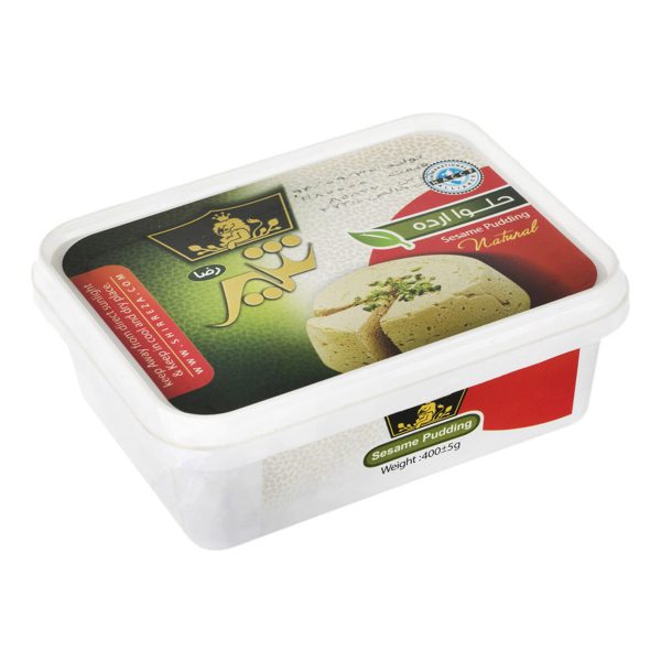 حلوا ارده ممتاز 400 گرمی شیررضا