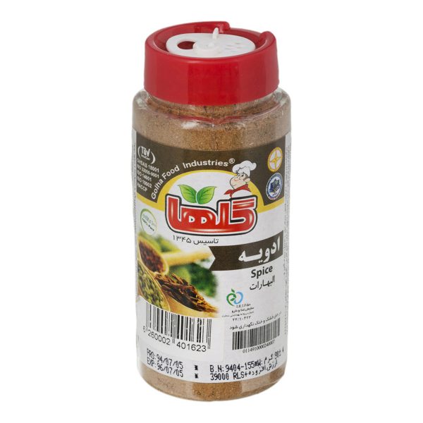 ادویه قوطی 90 گرمی گلها