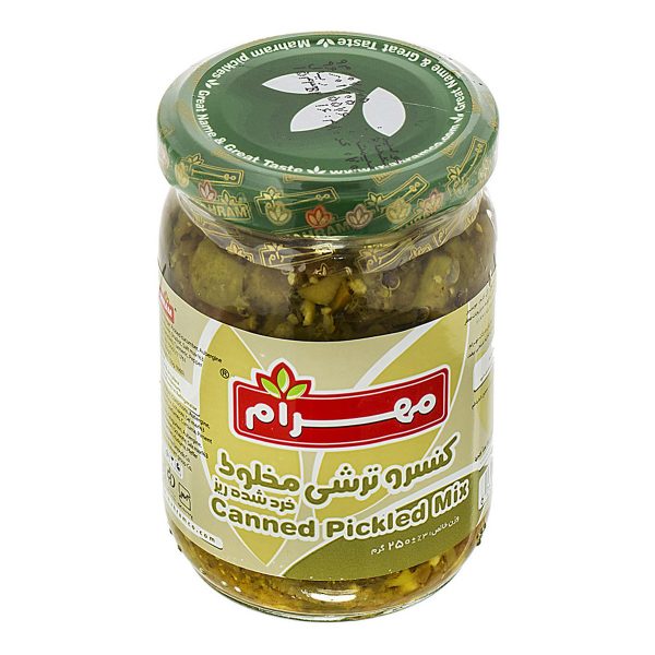 ترشی مخلوط 250 گرمی مهرام