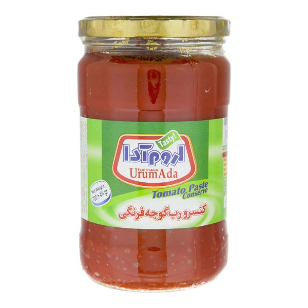 رب گوجه فرنگی شیشه ای اروم آدا 700 گرمی
