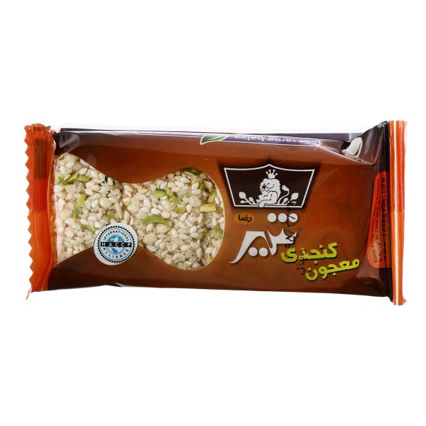 حلوا کنجدی ممتاز 40 گرمی شیررضا
