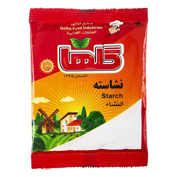 آرد نشاسته 80 گرمی گلها