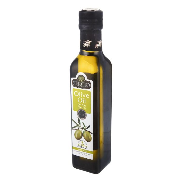 روغن زیتون بکر 250 میلی‌لیتری سرجیو