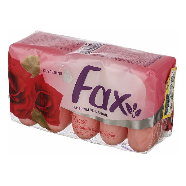 صابون آرایشی گلیسیرینه با رایحه گل رز 5 عددی 70 گرمی فاکس