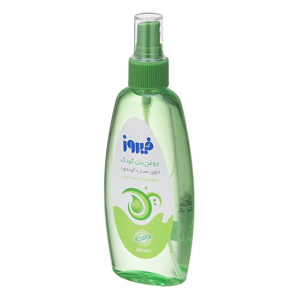 روغن بدن کودک آلوئه‌ورا 200 میلی‌لیتری فیروز
