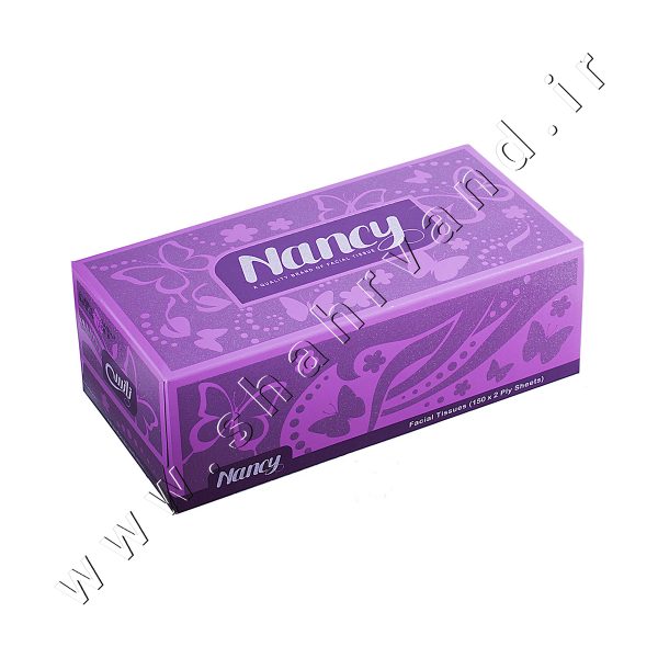 دستمال کاغذی طرح درخشان دو لایه 150 برگ نانسی