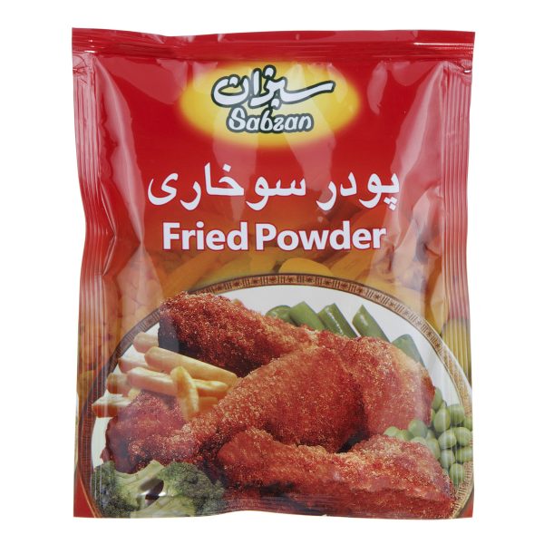 پودر سوخاری 90 گرمی سبزان