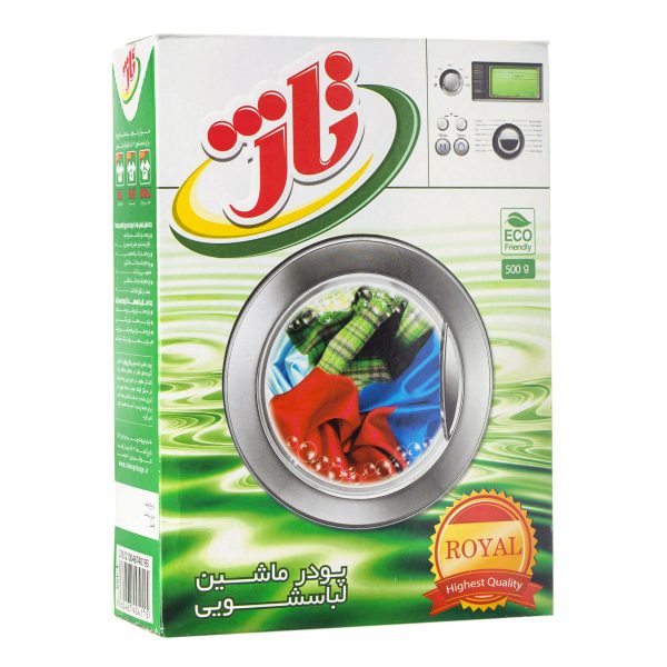 پودر ماشین لباسشویی رویال 500 گرمی تاژ
