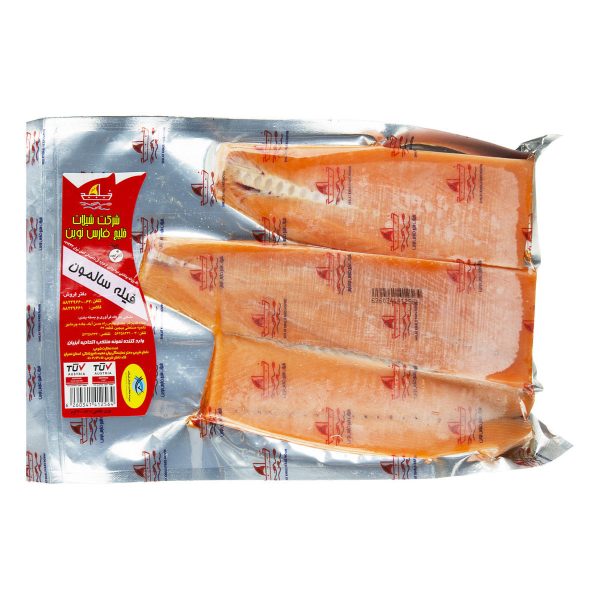 فیله سالمون 600 گرمی شیلات خلیج فارس‌نوین
