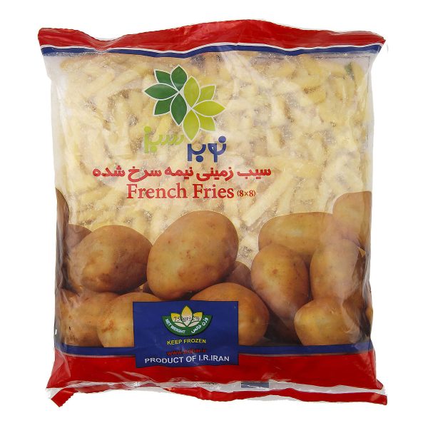 خلال سیب زمینی نیمه سرخ شده 750 گرمی نوبرسبز