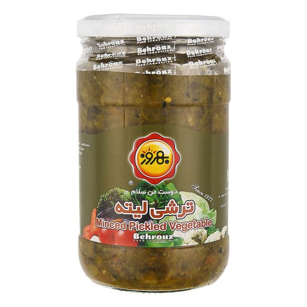 ترشی لیته 680 گرمی بهروز