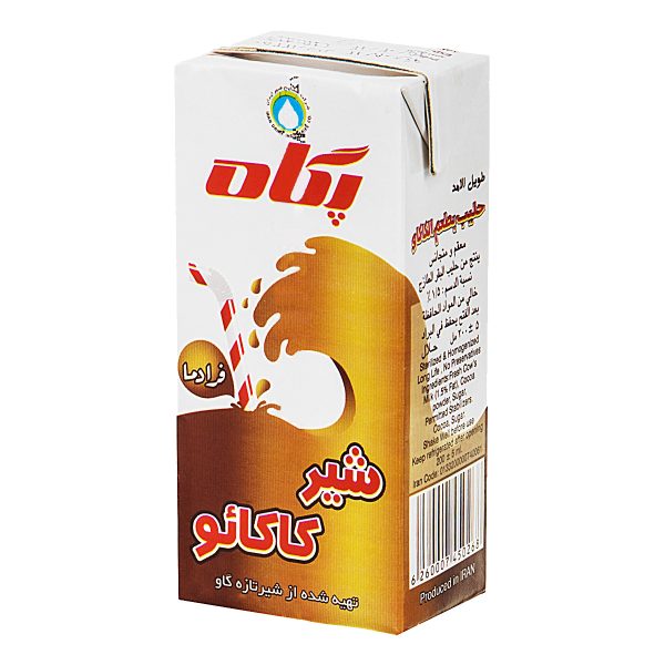 شیر کاکائو فرادما 1.5 درصد چربی 200 میلی‌ لیتری پگاه