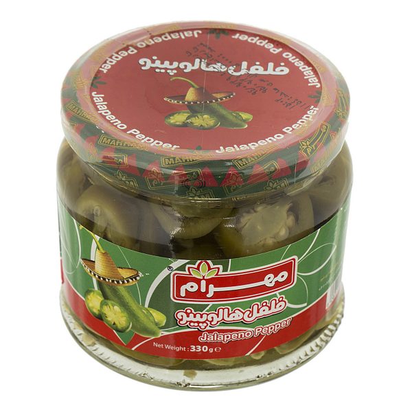 ترشی فلفل هالوپینو 330 گرمی مهرام