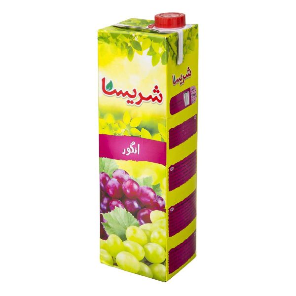 آبمیوه انگور 1 لیتری شریسا
