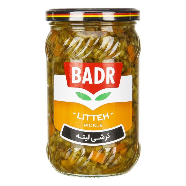 ترشی لیته 630 گرمی بدر